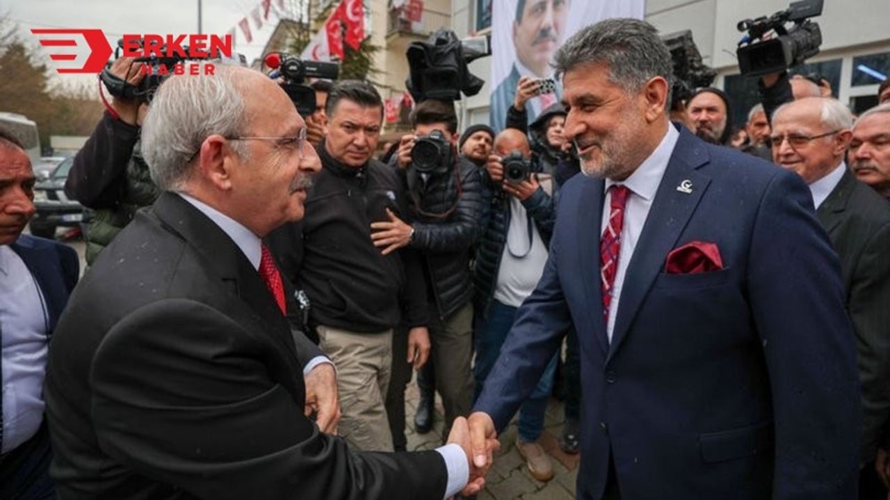 CHP lideri Kılıçdaroğlu Milli Yol ve BTP'yi ziyaret etti
