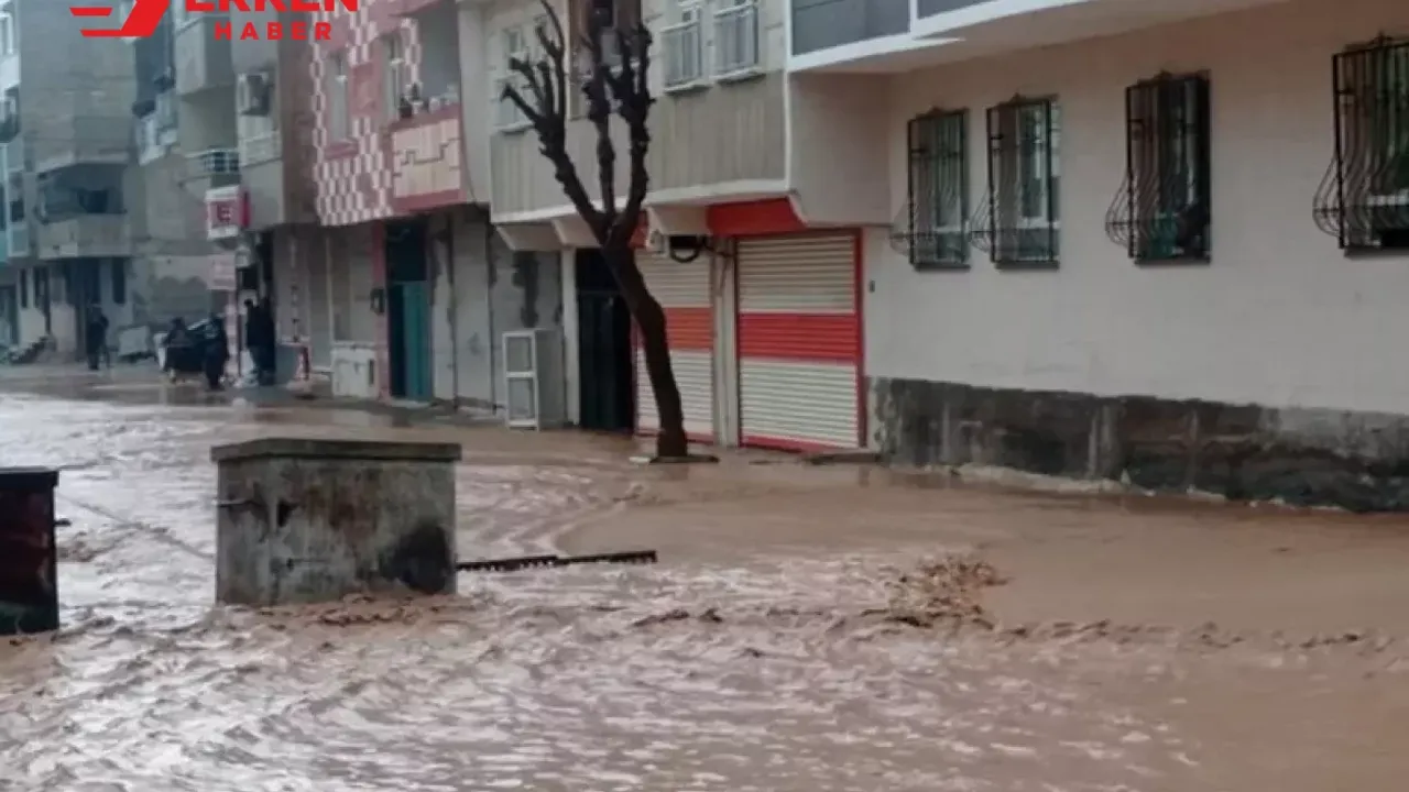 Şanlıurfa'da bir kez daha evleri su bastı