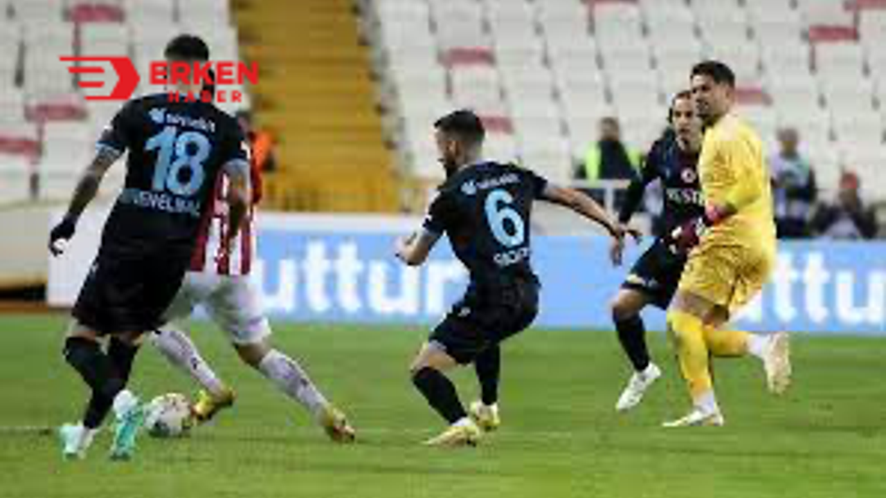 Sivasspor, Trabzonspor'u 4-1 mağlup etti