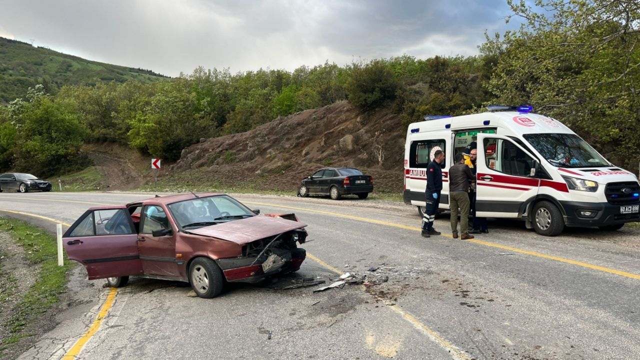 Tokat ve Çankırı'da kaza: 12 yaralı