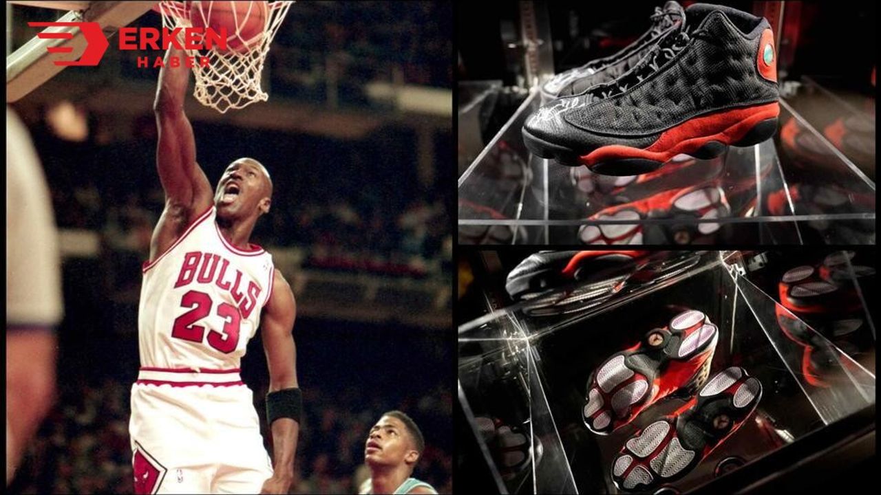 Michael Jordan’ın ayakkabısı 2.2 milyon dolara satıldı