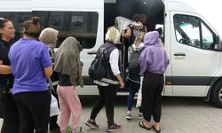 Trabzon'daki fuhuş operasyonunda 13 kişi yakalandı