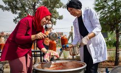 Diyarbakır'da kazanlar konserve için kaynadı