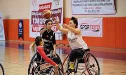 Tekerlekli sandalye basketbolda Ege birinci oldu