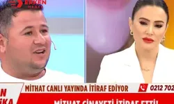 Canlı yayında itiraf edip eşini gömdüğü yeri gösterdi