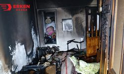 Çorum'da ev yangını: 1 ölü, 3 yaralı