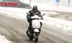 İstanbul'da kar nedeniyle motosiklet ve elektrikli skuter yasaklandı