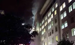 Üsküdar'da korkutan hastane yangını!