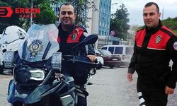 Motosiklet kazasında polis Mustafa Ata Traş şehit oldu