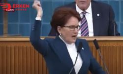 Akşener, kürsüden mermi fırlattı