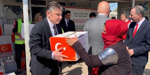 TİKA'dan Erbil'de ihtiyaç sahibi ailelere ramazan yardımı