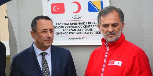Türk Kızılay, Bosna Hersek'te fırın açtı