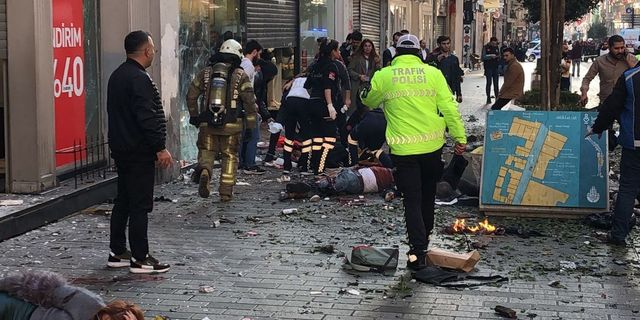 İstanbul'daki patlamada 6 kişi öldü 53 kişi yaralandı