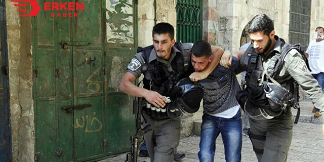 İsrail polisi, 9 Filistinliyi gözaltına aldı