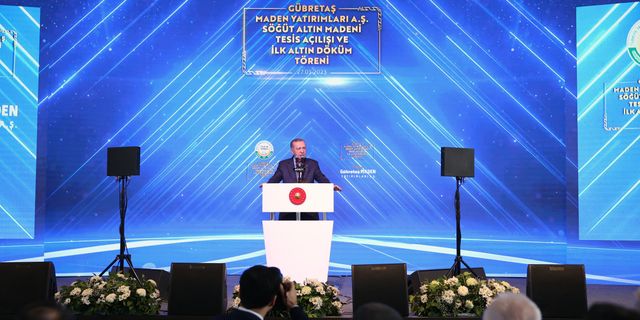 Cumhurbaşkanı Erdoğan: "Yerli altın üretimimizi artırmayı hedefliyoruz"