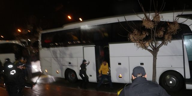 Adana Demirspor-MKE Ankaragücü maçı sonrası arbede