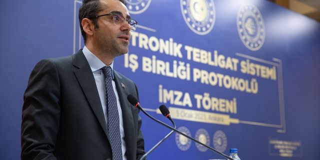 Bakanlıklar arasında Elektronik Tebligat İşbirliği
