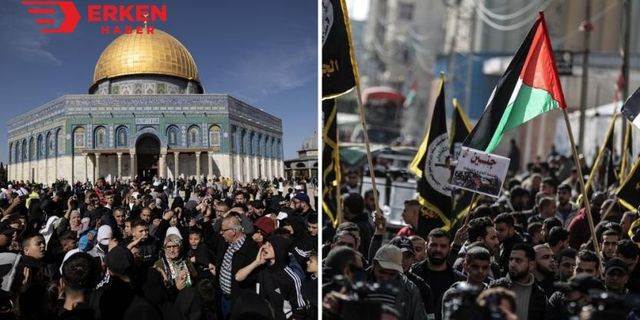 Filistinli gençler, Mescid-i Aksa'da cuma namazı kılamayacak