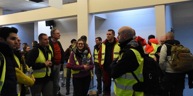 Belçika'nın sağlık ekibi İncirlik Üssü'ne ulaştı