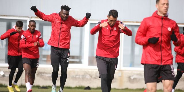 Sivasspor, Fatih Karagümrük maçına hazır