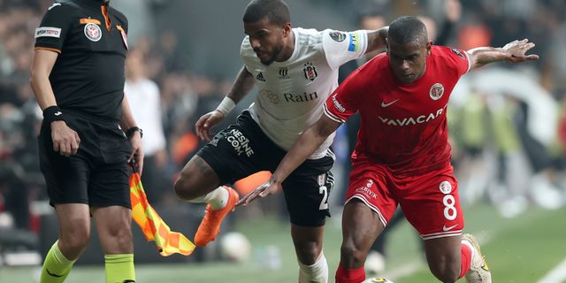 Beşiktaş-Antalyaspor maçı golsüz bitti