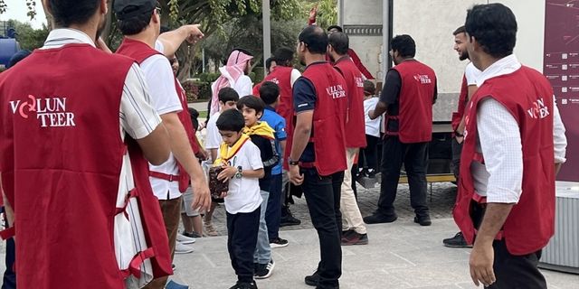 Katarlı çocuklar yardım kampanyası düzenleniyor