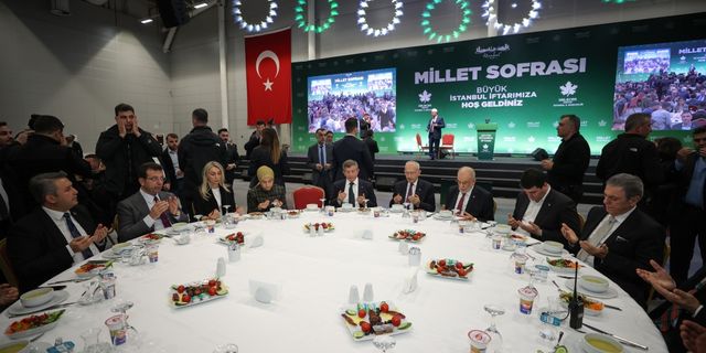 Millet İttifakı'ndan "Büyük İstanbul İftarı"