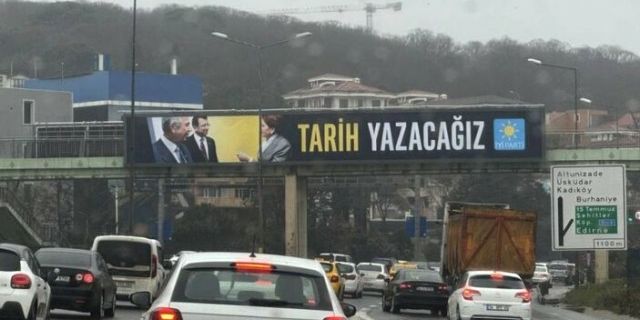 İYİ Parti'nin seçim afişinde dikkat çeken detay!