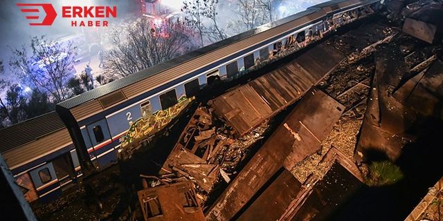 Yunanistan'da iki tren çarpıştı: 32 ölü, 85 yaralı