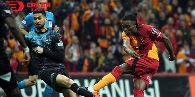Galatasaray, Adana Demirspor'u 2-0 yendi