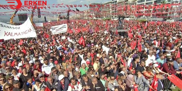 Millet İttifakı'ndan İzmir'de gövde gösterisi