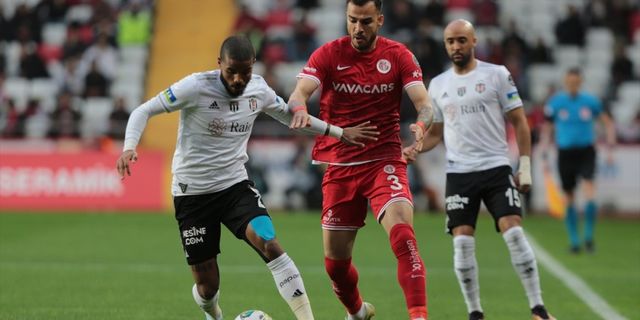 Beşiktaş, Antalyaspor"u 3-1 yendi