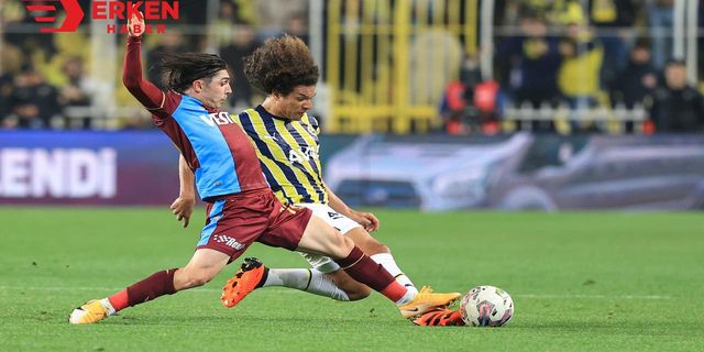 Fenerbahçe, Trabzonspor'u 3-1 yendi