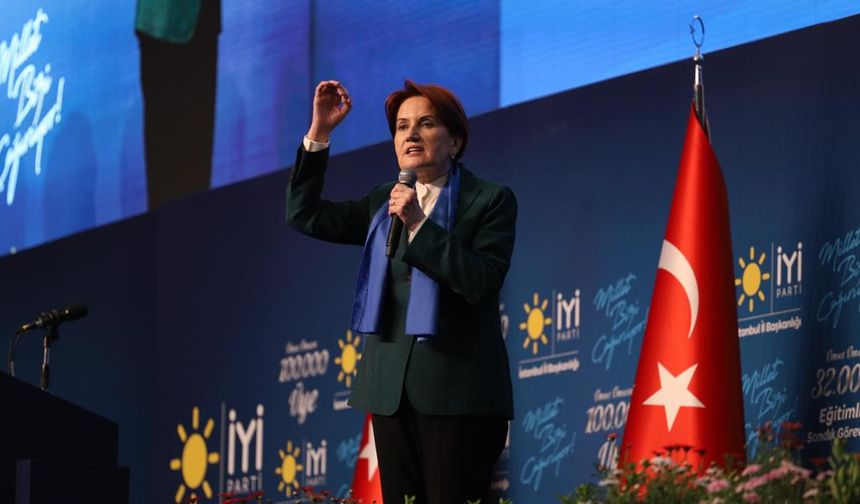 Meral Akşener'in hedefi başbakan olmak