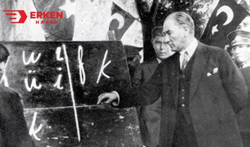 Atatürk, "Başöğretmen" unvanını 24 Kasım'da kabul etti